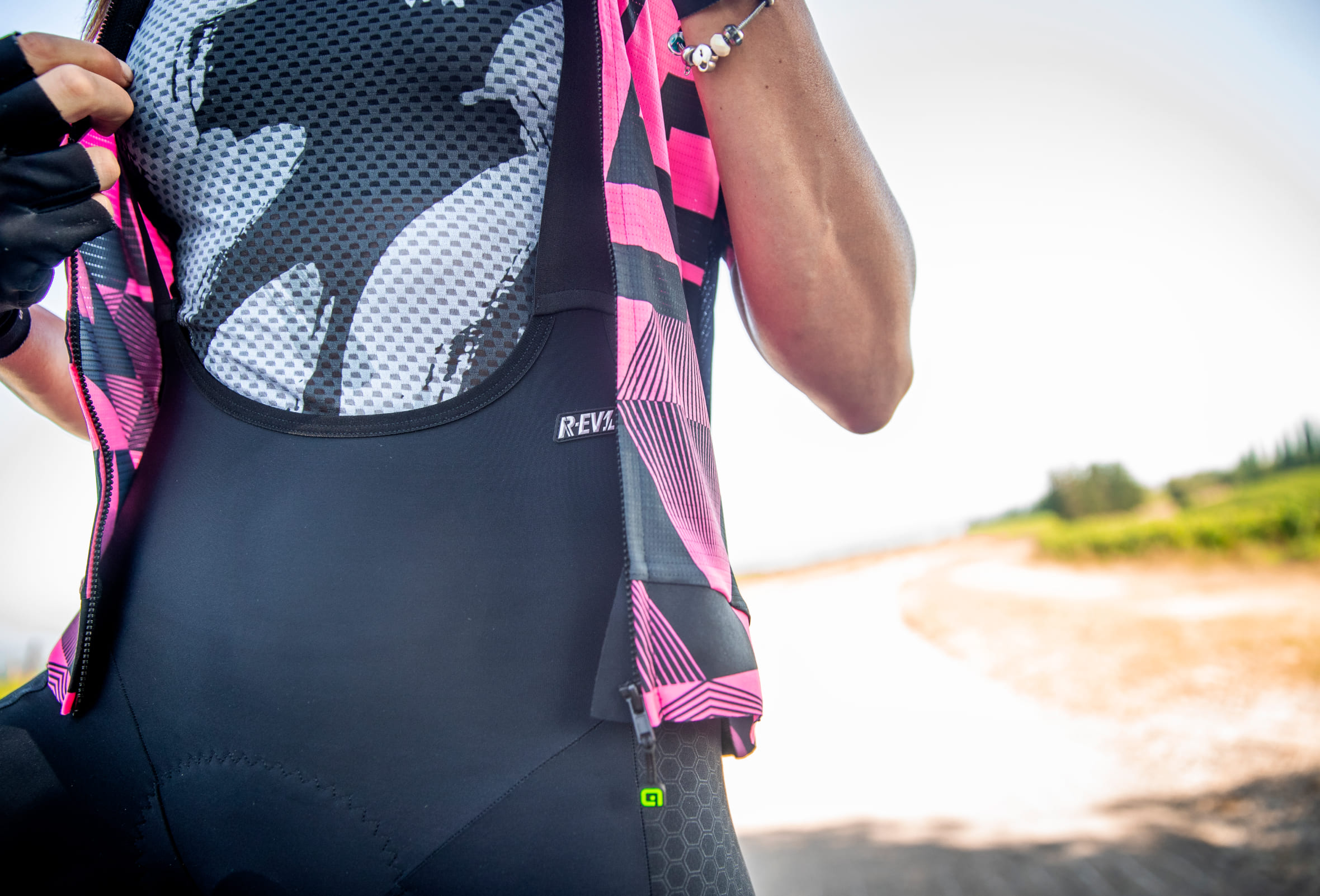 Spodenki rowerowe damskie Alé Cycling R-EV1 Hammer 2.0